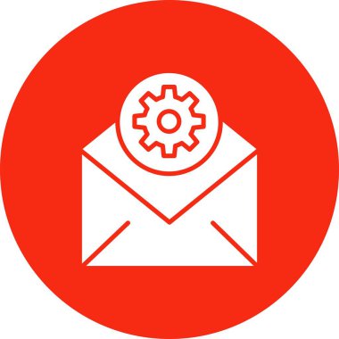 Simgeyi ayarlamanın vektör illüstrasyonu