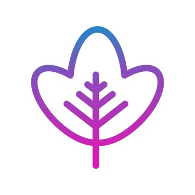 vektör ağacı düz biçim simgesi