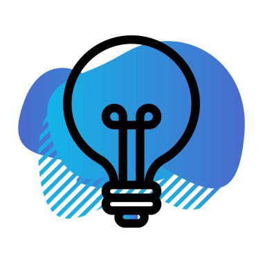 Vektör Ampulü düz biçim simgesi