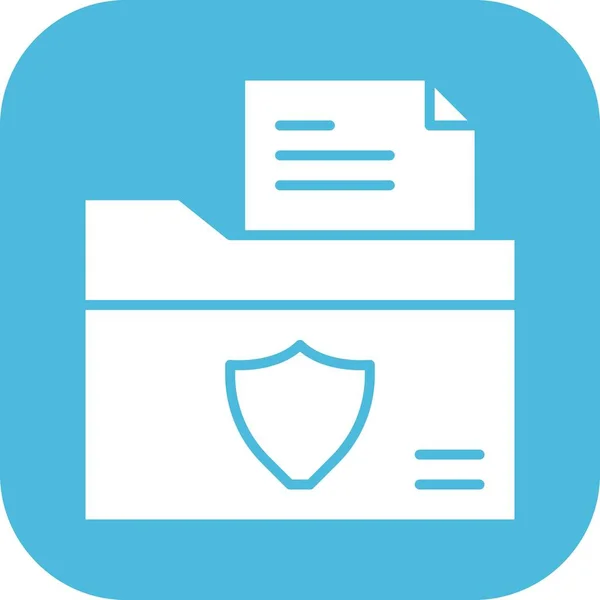 Vektor Illustration Mapp Ikon — stockvektor av ©Vectorvalley 409871948