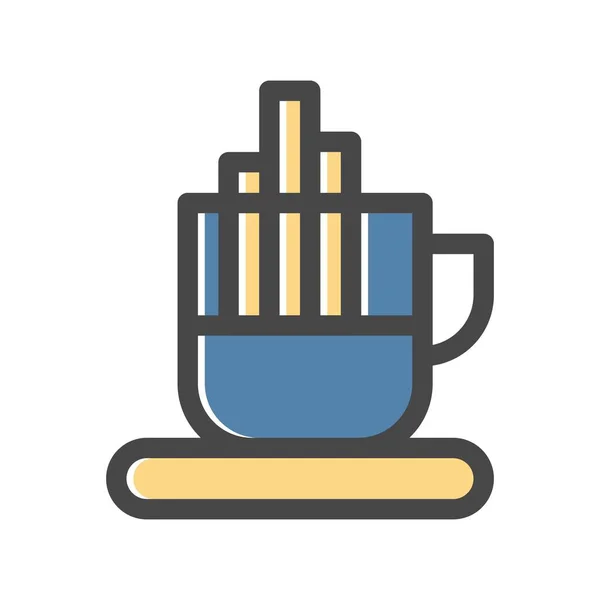 Vector Tea Cup Icon — Stock Vector