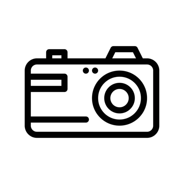 Vectorillustratie Van Camerapictogram — Stockvector