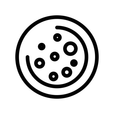 uzay simgesinin vektör illüstrasyonu 