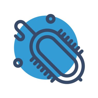  Elektrik simgesinin vektör illüstrasyonu 