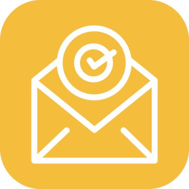 Vektör denetimi düz biçim simgesi