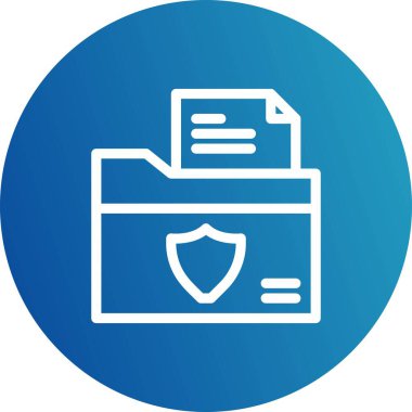 Dizin simgesinin vektör illüstrasyonu 