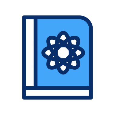 Kitap simgesinin vektör illüstrasyonu 