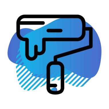 vektör renk aracı simgesi 