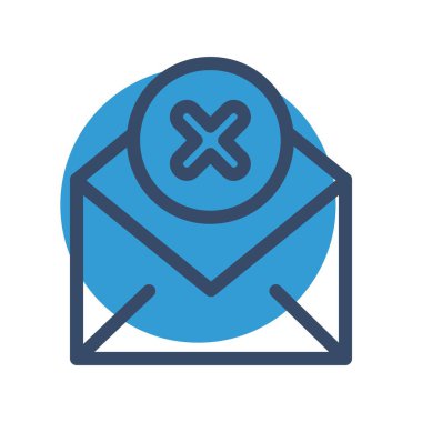  Vektör çapraz düz biçim simgesi