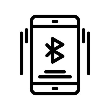 vektör smartphone düz biçim simgesi