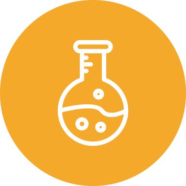 Vektör test tübü Ico