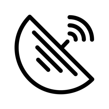 vektör uydu anten simgesi 