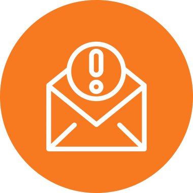 Hakkında olan simgenin vektör illüstrasyonu