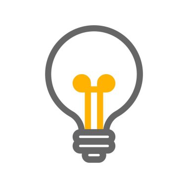 Vektör Ampulü düz biçim simgesi