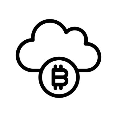  Vektör Bitcoin düz biçim simgesi