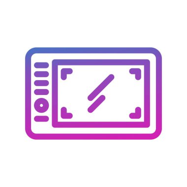 vektör mobil tableti simgesi 