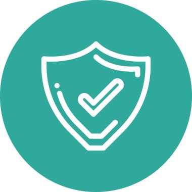 Kabul simgesinin vektör illüstrasyonu 