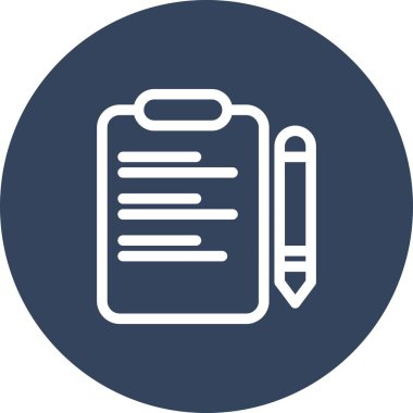 Vektör Belgesi düz biçim simgesi