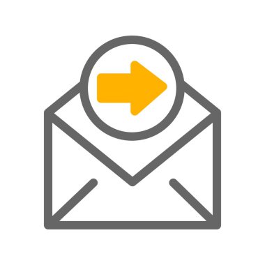  Sağ simgenin vektör illüstrasyonu