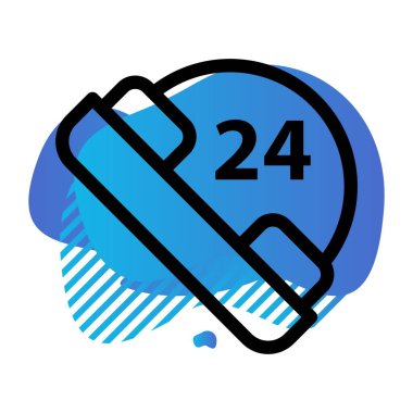 vektör 24 uyarı simgesi 