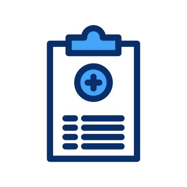 Rapor simgesinin vektör illüstrasyonu 