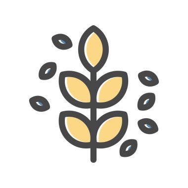 vektör ağacı düz biçim simgesi