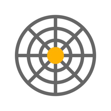 odak simgesinin vektör illüstrasyonu 