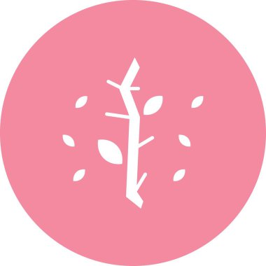 vektör ağacı düz biçim simgesi