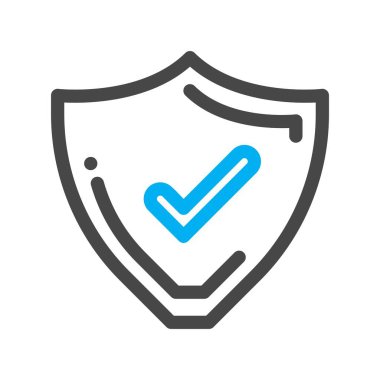 Kabul simgesinin vektör illüstrasyonu 