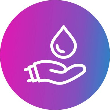 Kan simgesinin vektör illüstrasyonu