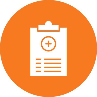 Rapor simgesinin vektör illüstrasyonu 