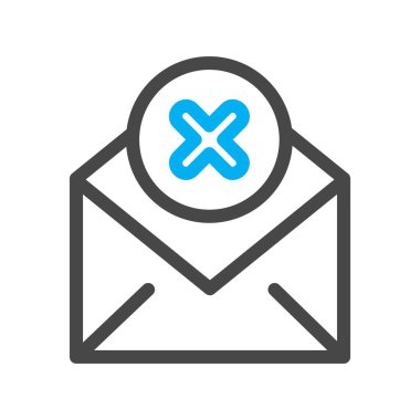  Vektör çapraz düz biçim simgesi