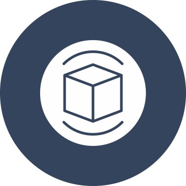 Kutu Simgesinin Vektör illüstrasyonu   