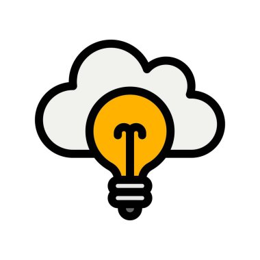 Vektör Ampulü düz biçim simgesi