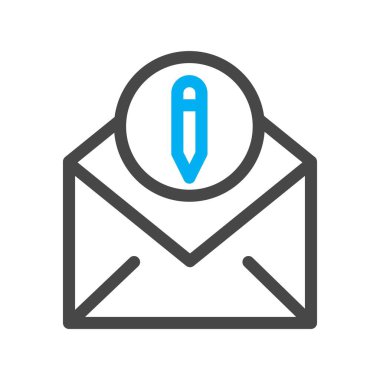 kalem simgesinin vektör illüstrasyonu