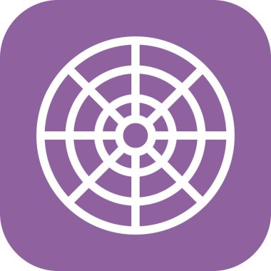 odak simgesinin vektör illüstrasyonu 