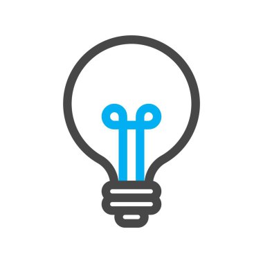 Vektör Ampulü düz biçim simgesi