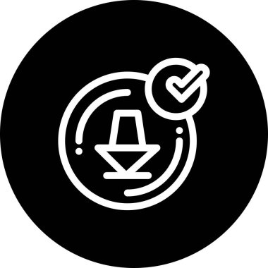 Vektör indirme biçimi simgesi