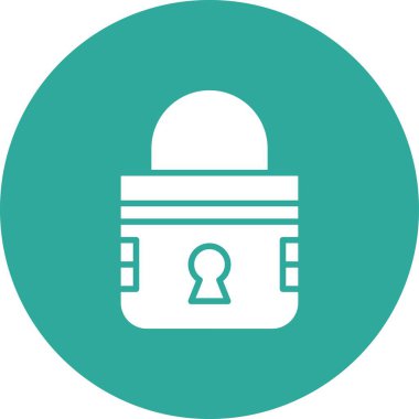 Vektör Kilidi düz biçim simgesi