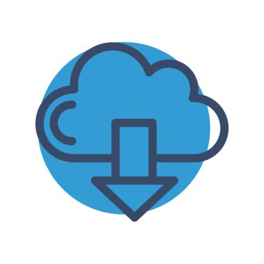 Vektör indirme biçimi simgesi