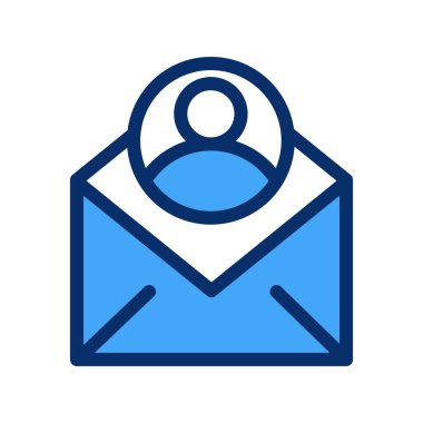 Kullanıcı simgesinin vektör çizimi 