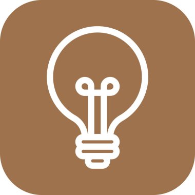 Vektör Ampulü düz biçim simgesi