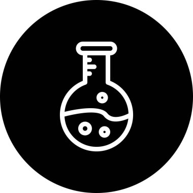 Vektör test tübü Ico