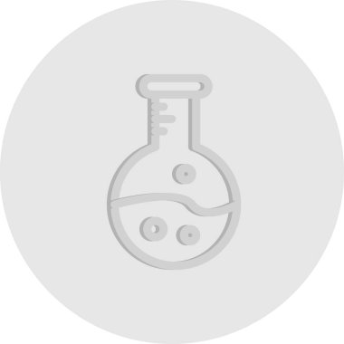 Vektör test tübü Ico