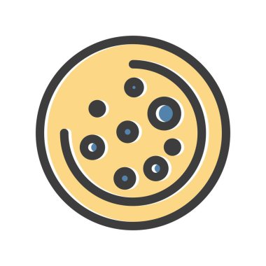 uzay simgesinin vektör illüstrasyonu 