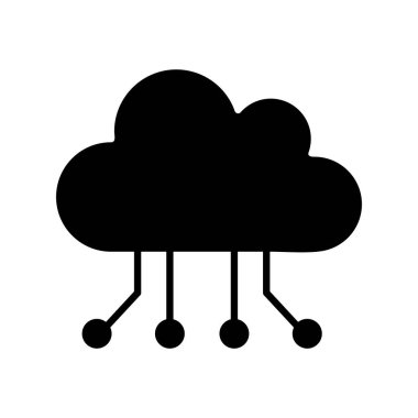 Vektör donanım düz biçim simgesi