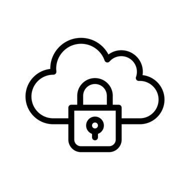 Vektör Kilidi düz biçim simgesi