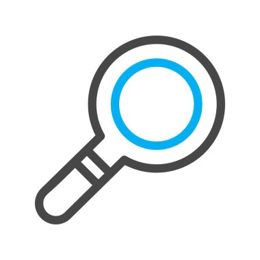 Vektör Bul düz biçim simgesi