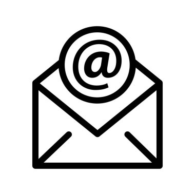 Harf simgesinin vektör illüstrasyonu