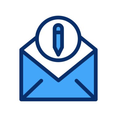 kalem simgesinin vektör illüstrasyonu